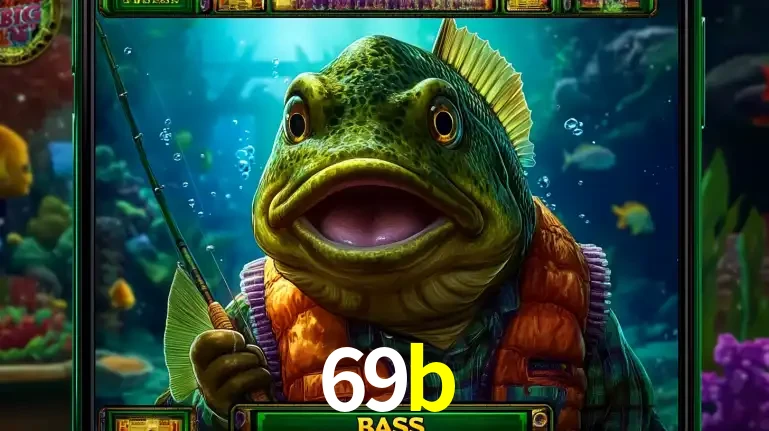 Personagem de peixe pescador do popular jogo de slot com tema de pescaria, uma das emocionantes opções de caça-níqueis para jogar e ganhar no cassino 69b.